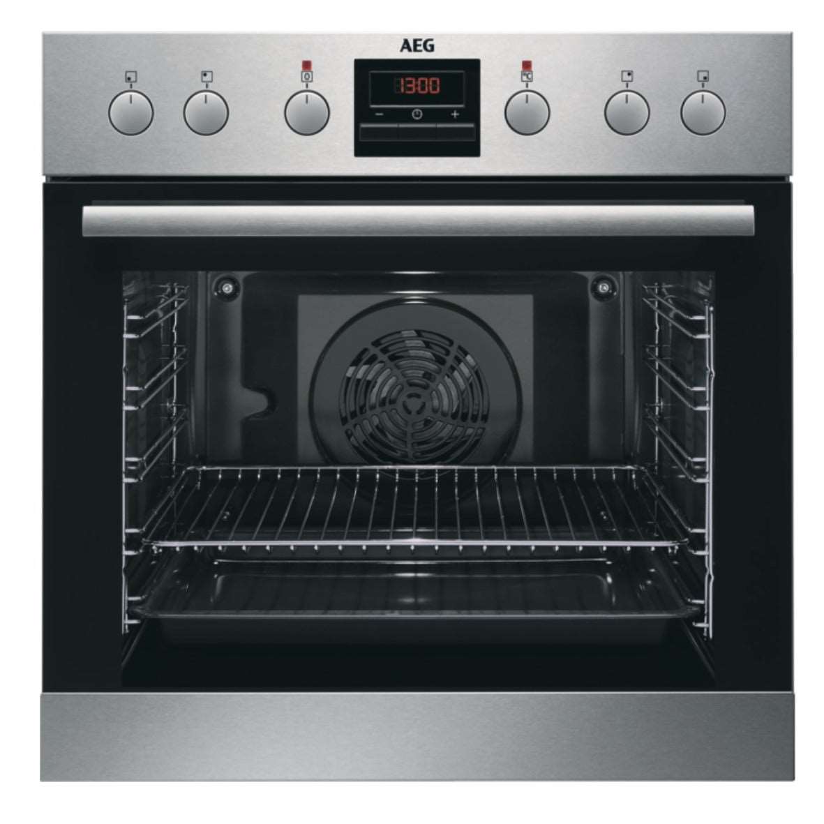 AEG HF13M40S3R Herdset Heißluftbackofen + Glaskeramikkochfeld + Vollauszug TR1LFV