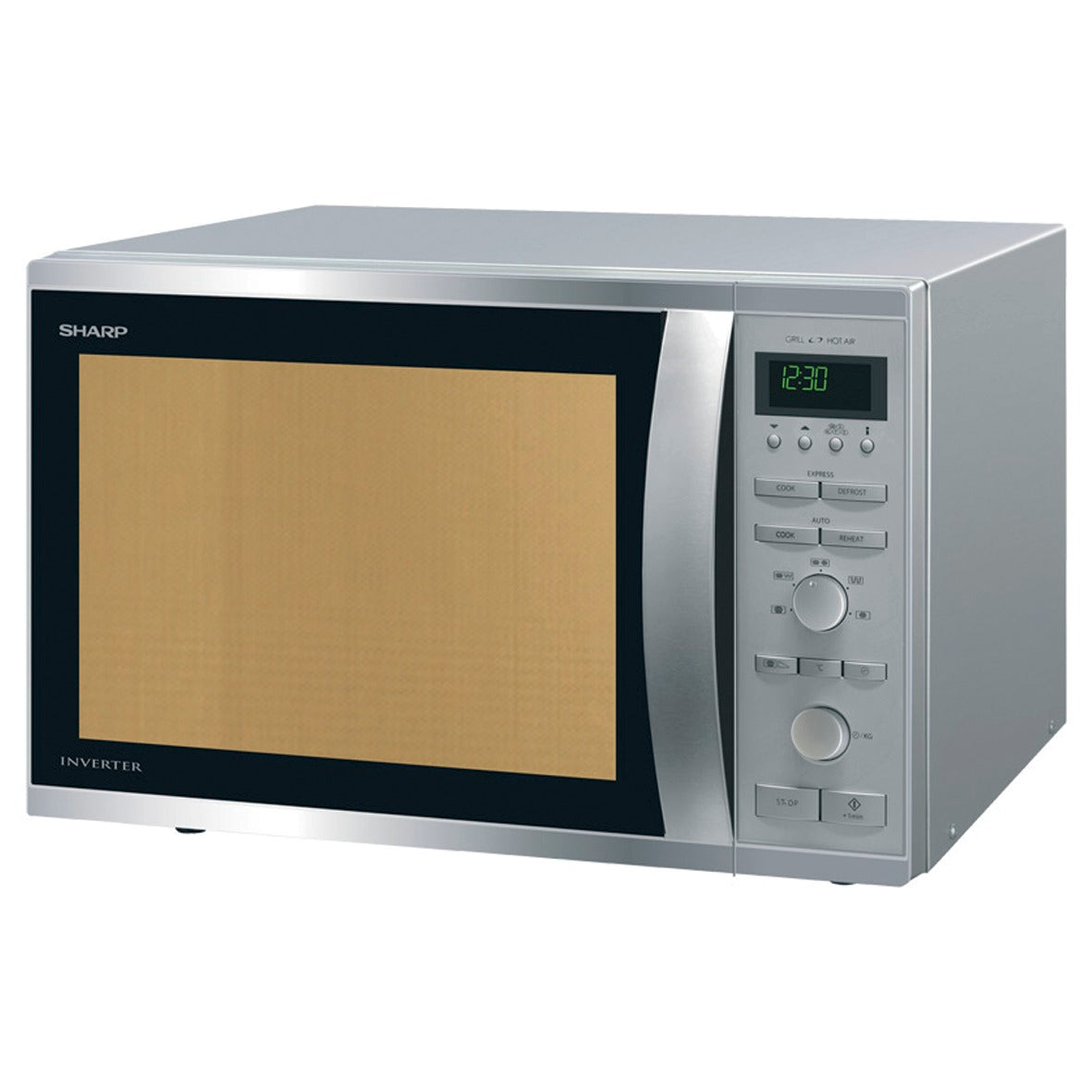 SHARP R-941STW Mikrowelle 40L mit Grill + Heißluftfunktion
