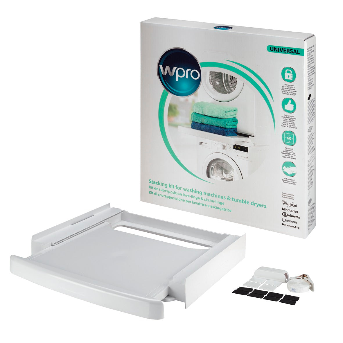 Whirlpool W-PRO VERBINDUNGSRAHMEN MIT AUSZUG SKS 101