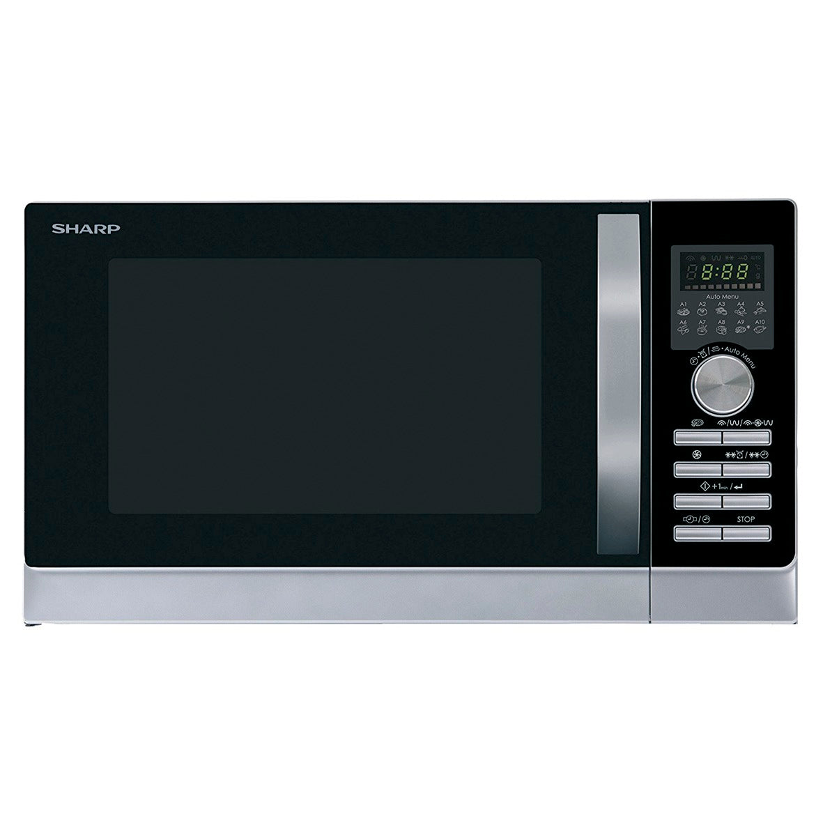 SHARP R-843INW Mikrowelle 25L mit Grill