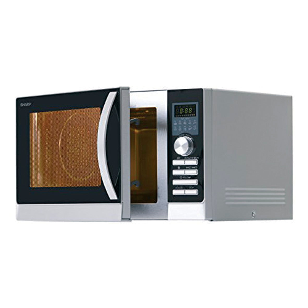 SHARP R-843INW Mikrowelle 25L mit Grill
