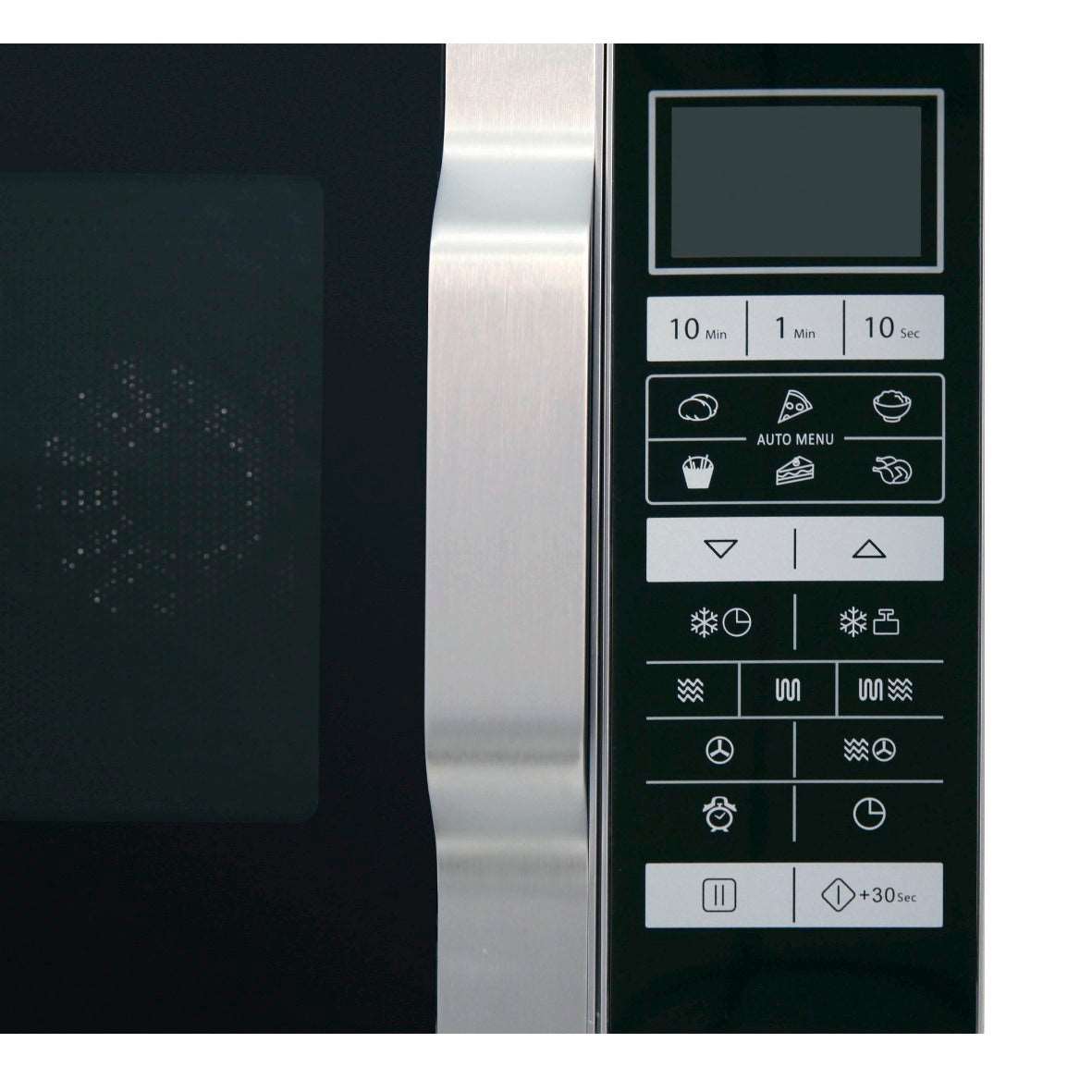 Bedienblende SHARP R-860S Mikrowelle 25L FledBed mit Grill + Heißluftfunktion