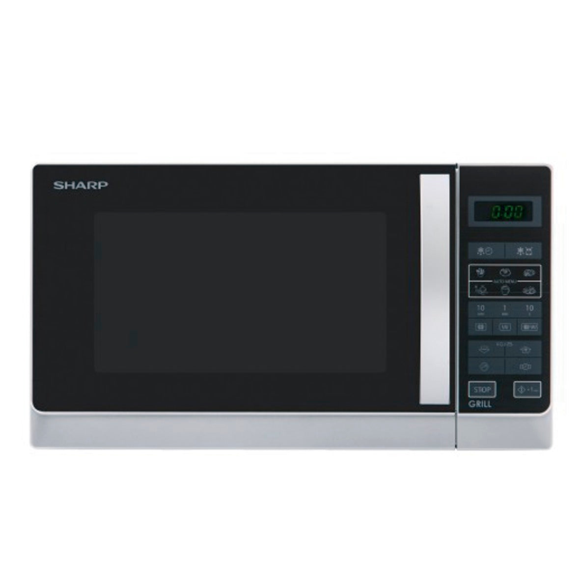 SHARP R-742INW Mikrowelle 25L mit Grillfunktion