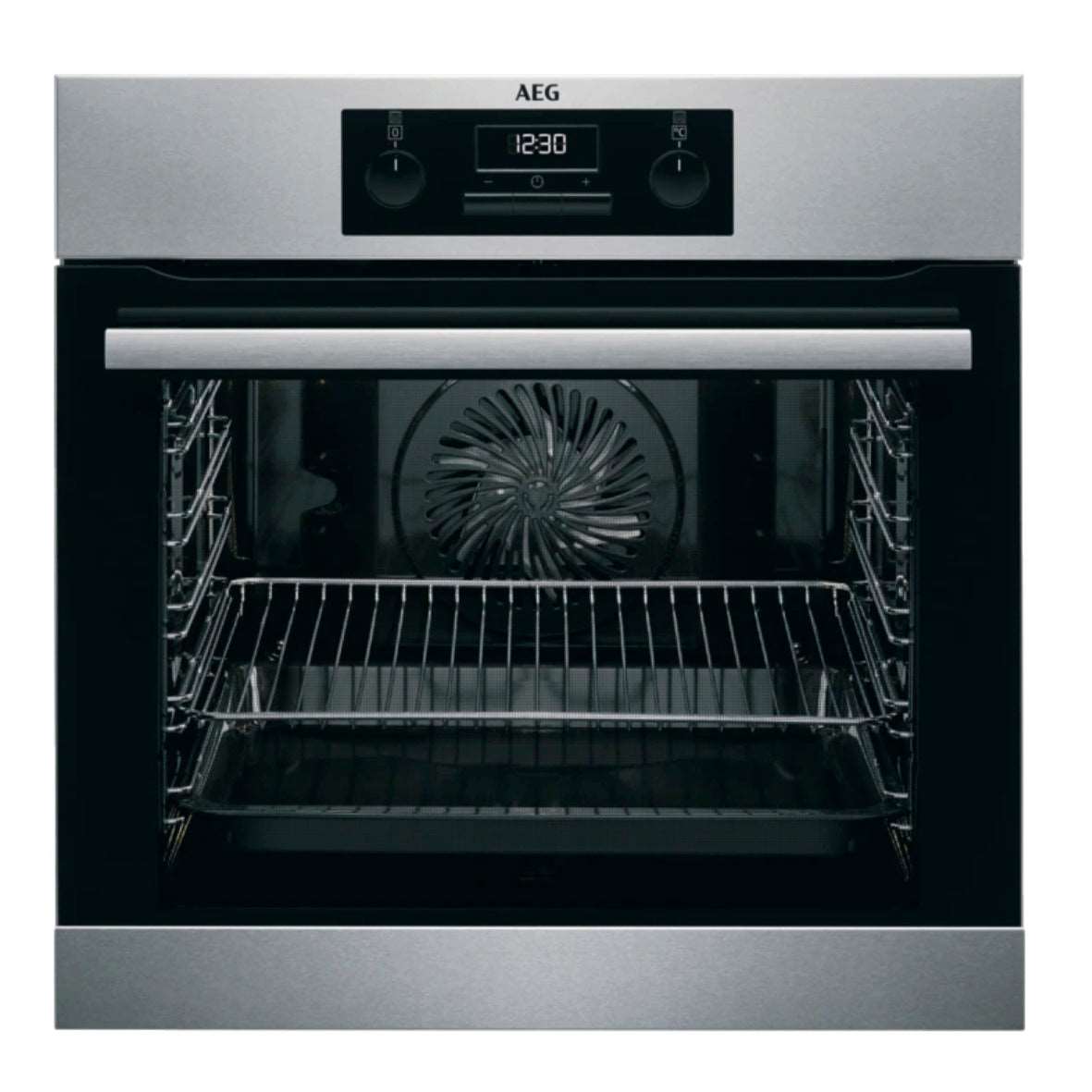 AEG BEB331010M Einbaubackofen + Vollauszug TR1LFV 1fach für Backblech