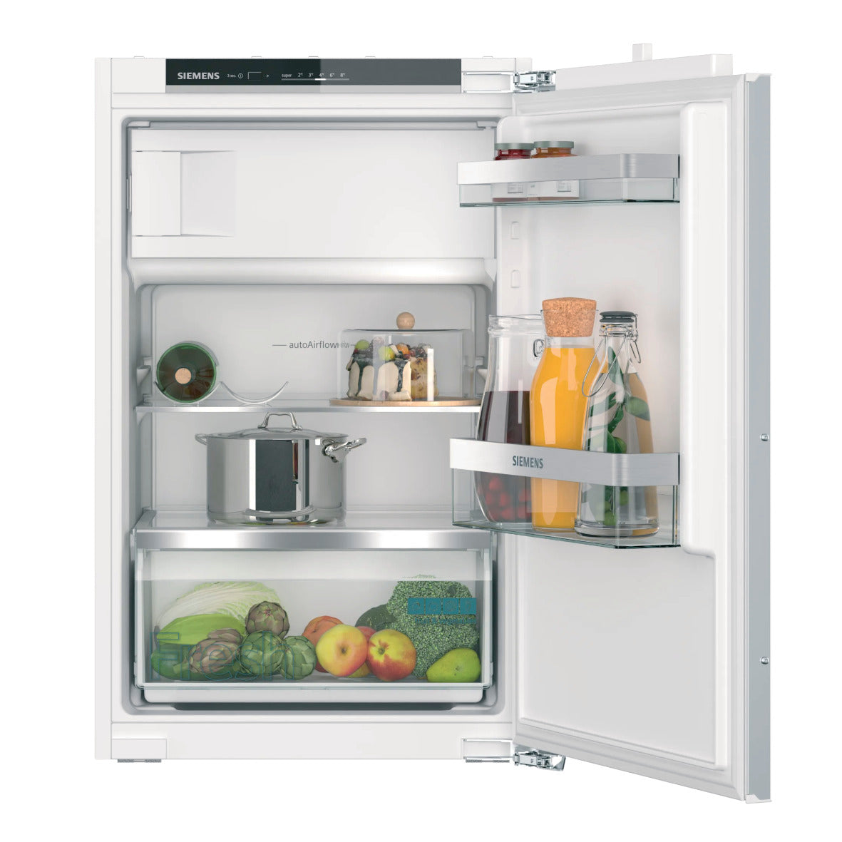 SIEMENS KI22LVFE0 Einbaukühlschrank 88x56cm mit Gefrierfach