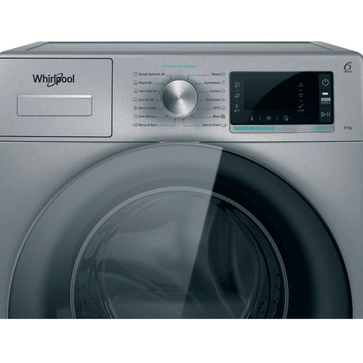 Whirlpool AWH912S/Pro Gewerbewaschmaschine 9kg 1200UpM