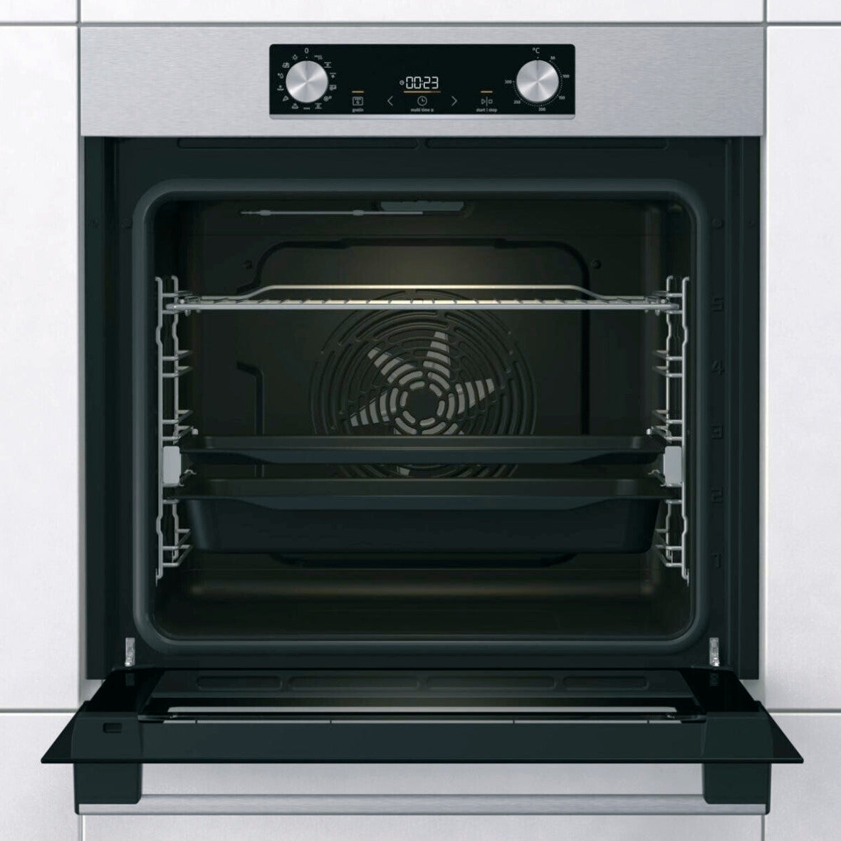 Gorenje BOS6737E13X Einbaubackofen autark 77L