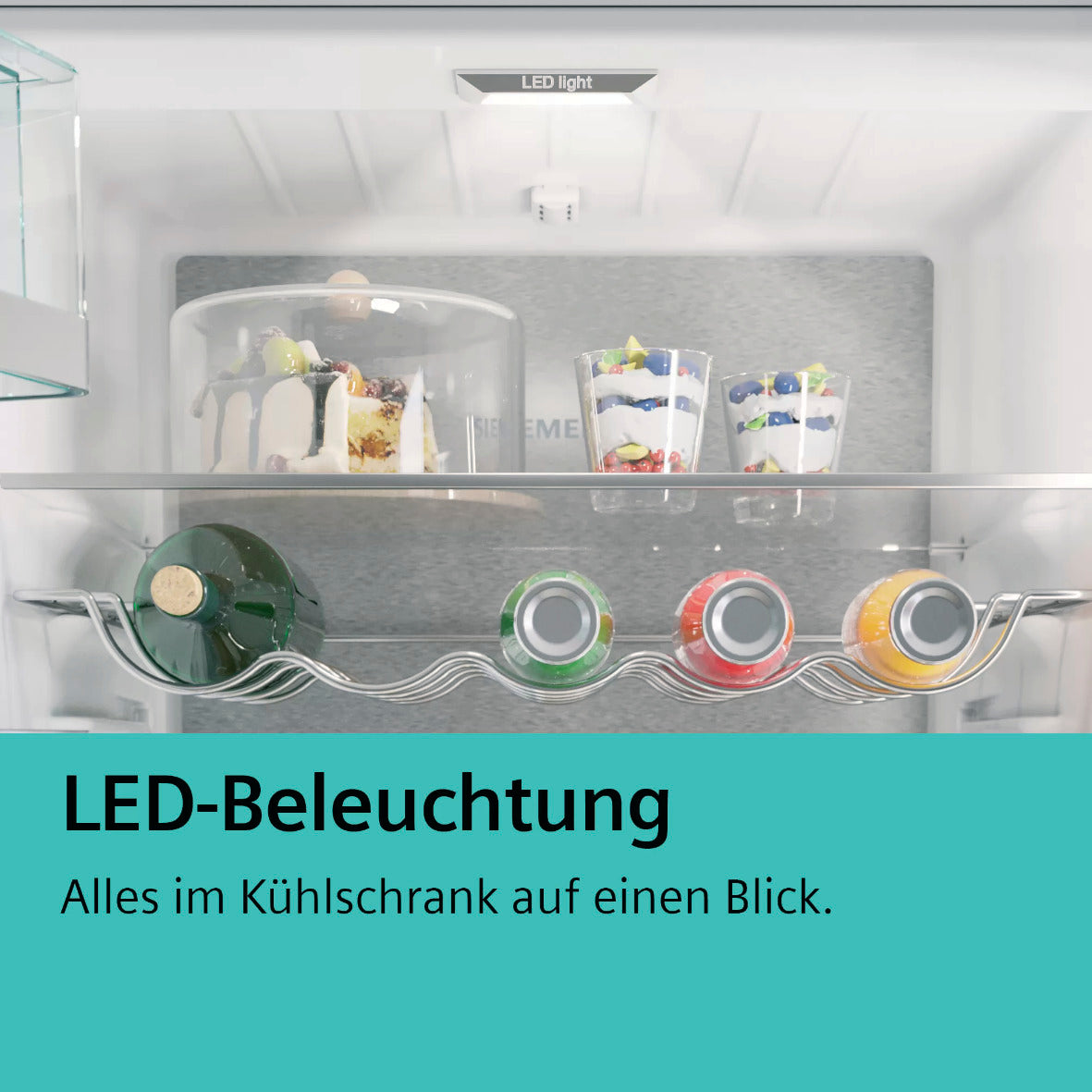 SIEMENS KI21RVFE0 Einbaukühlschrank 88x56cm