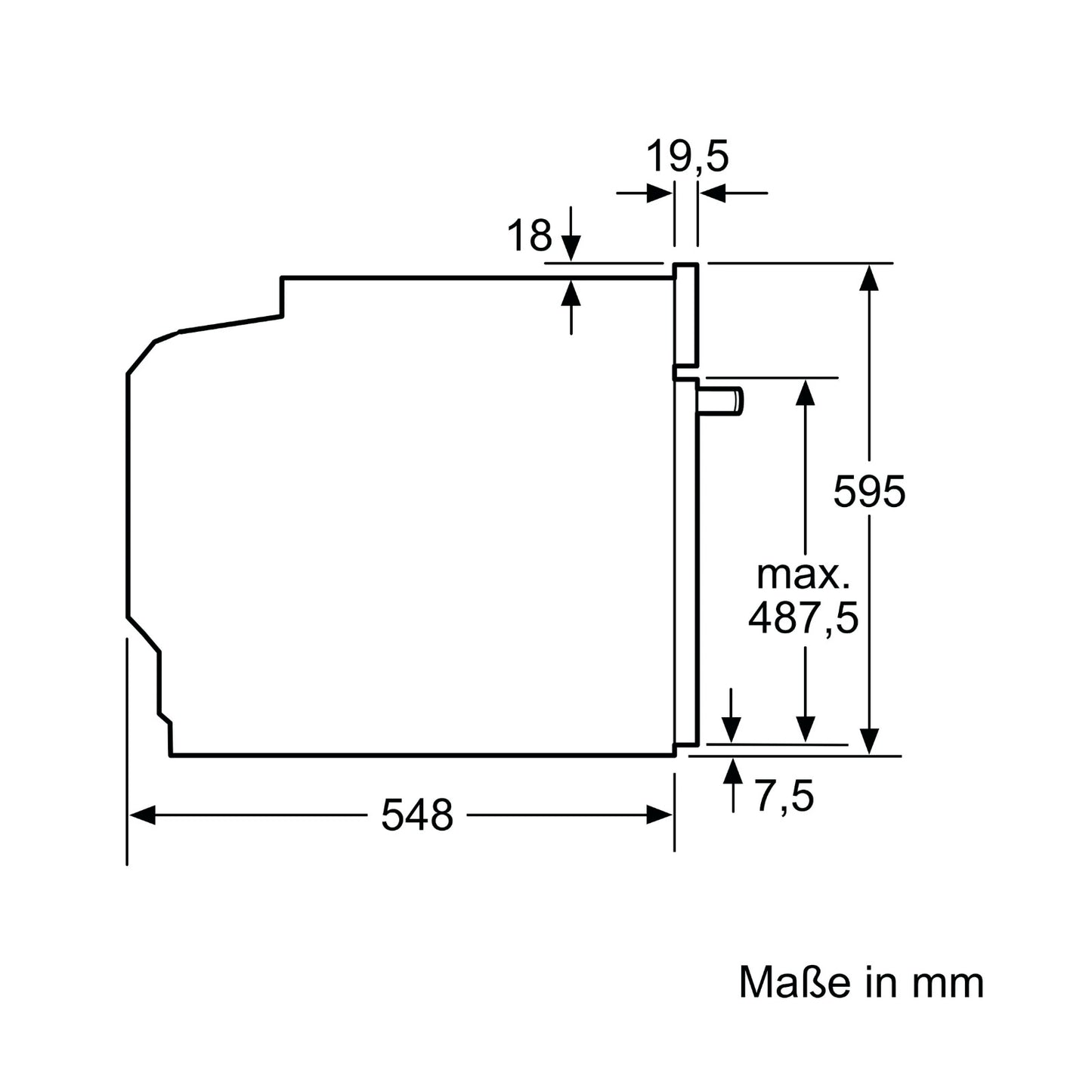 Siemens HB774G1B1 Einbaubackofen autark