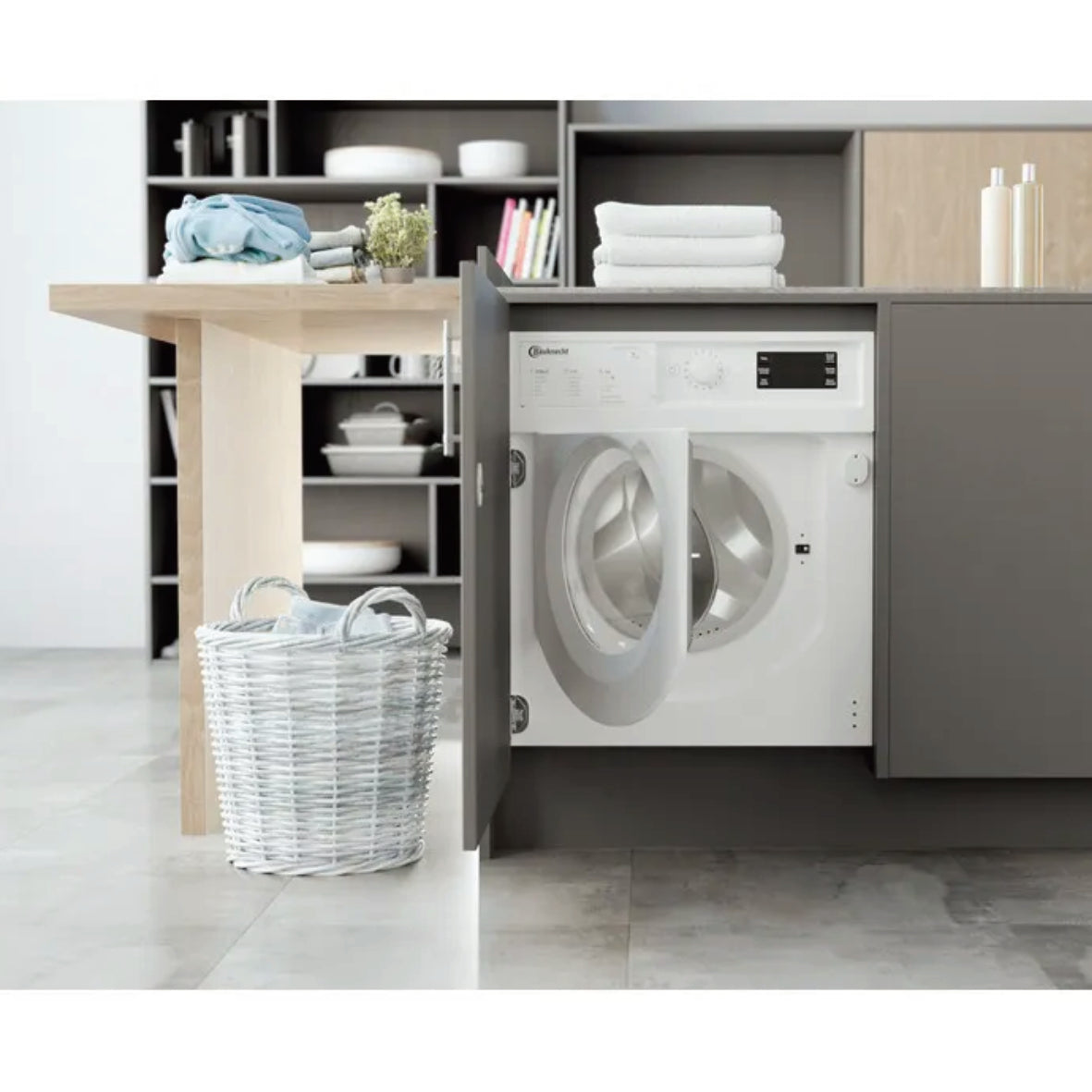 Bauknecht BIWMBG71483DEN Einbauwaschmaschine 7kg 1351UpM