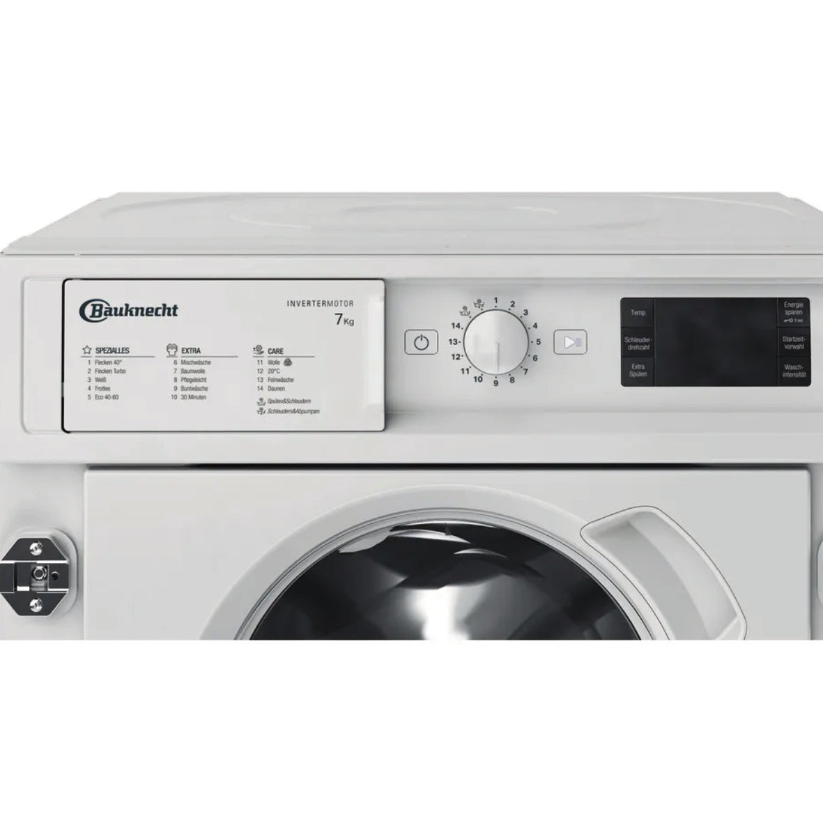 Bauknecht BIWMBG71483DEN Einbauwaschmaschine 7kg 1351UpM