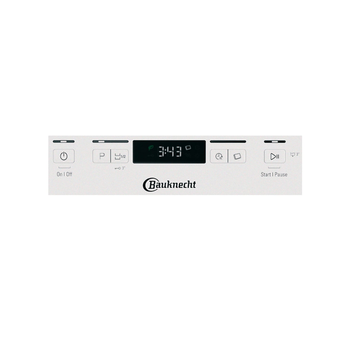 Bauknecht B2FHD624A Standgeschirrspüler 60cm