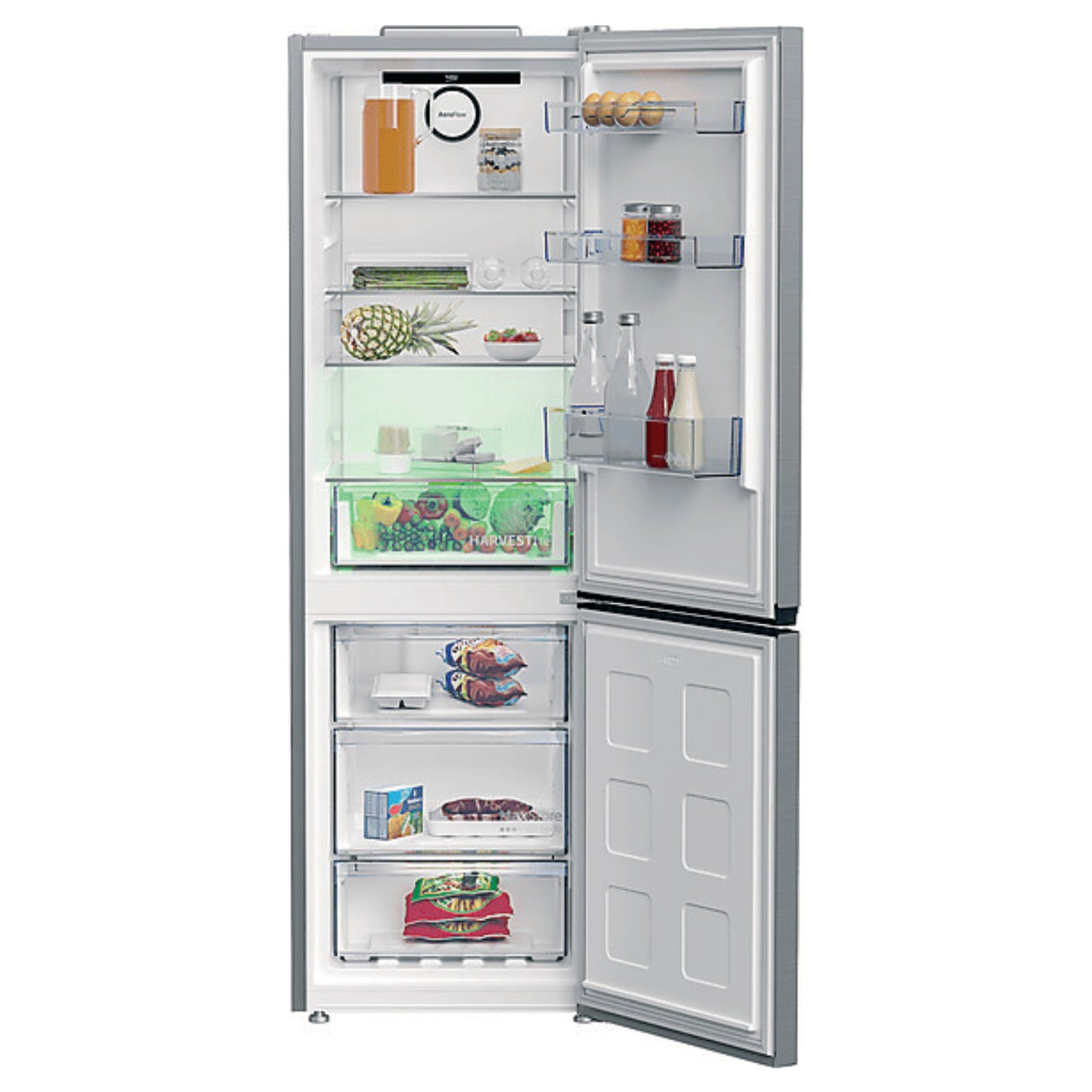 Beko B5RCNA366HXB1 Kühl-Gefrierkombination 186,5cm