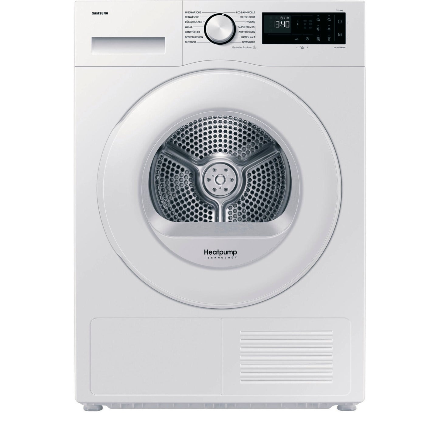 Samsung DV90DG52A0TEEG Wärmepumpentrockner 9kg