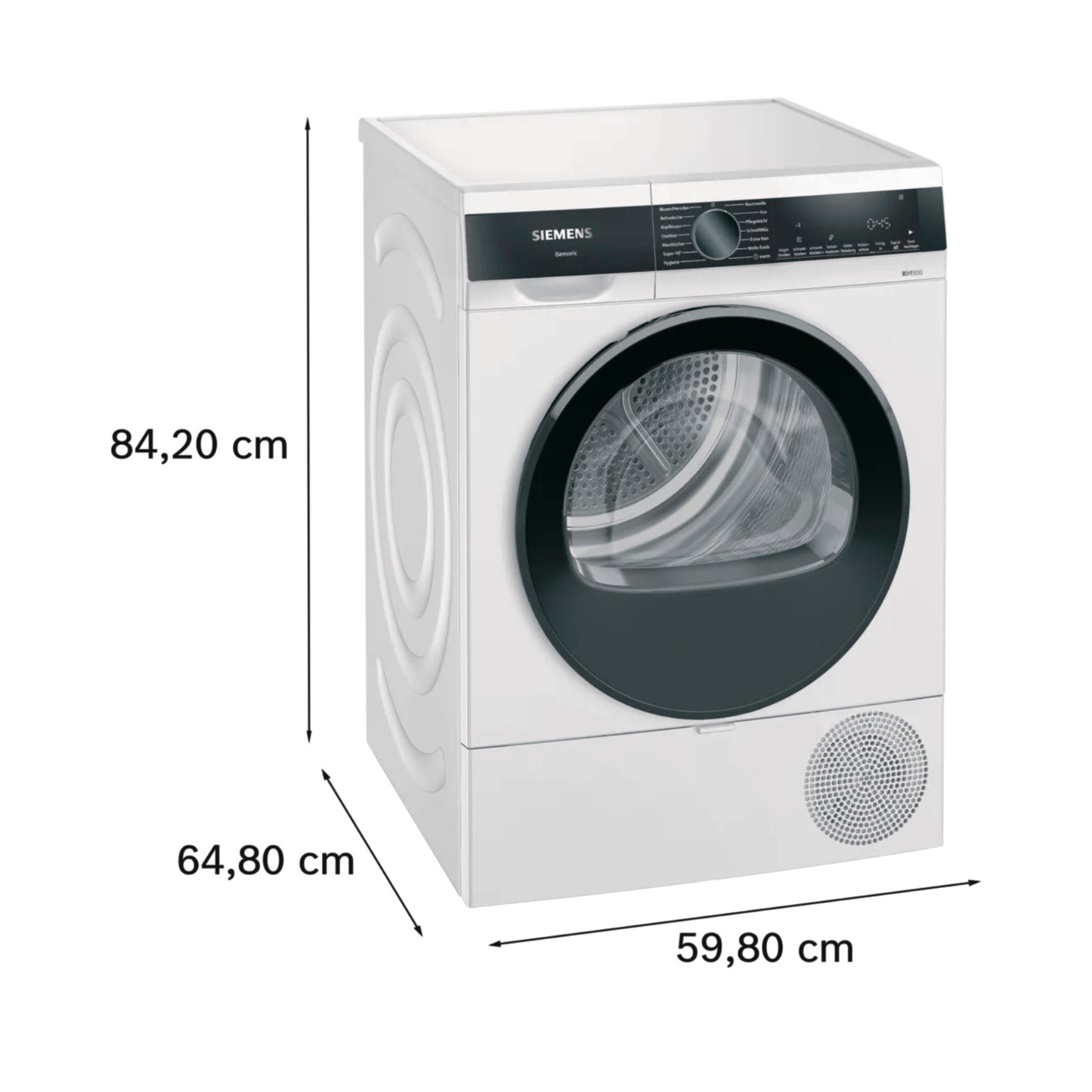 Siemens WQ33G2D41 Wärmepumpentrockner 9kg