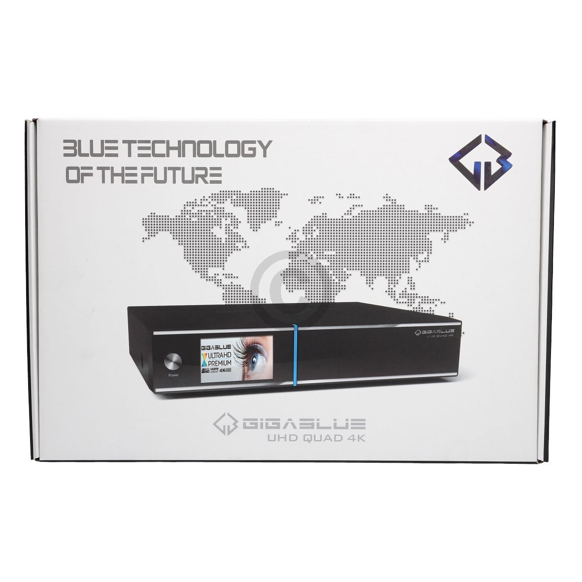 Receiver GigaBlue UHD Quad 4K / 2x DVB-S2x FBC Tuner