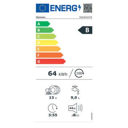 Siemens SN63EX04TE Geschirrspüler vollintegriert